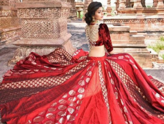 Lehenga designs for brides