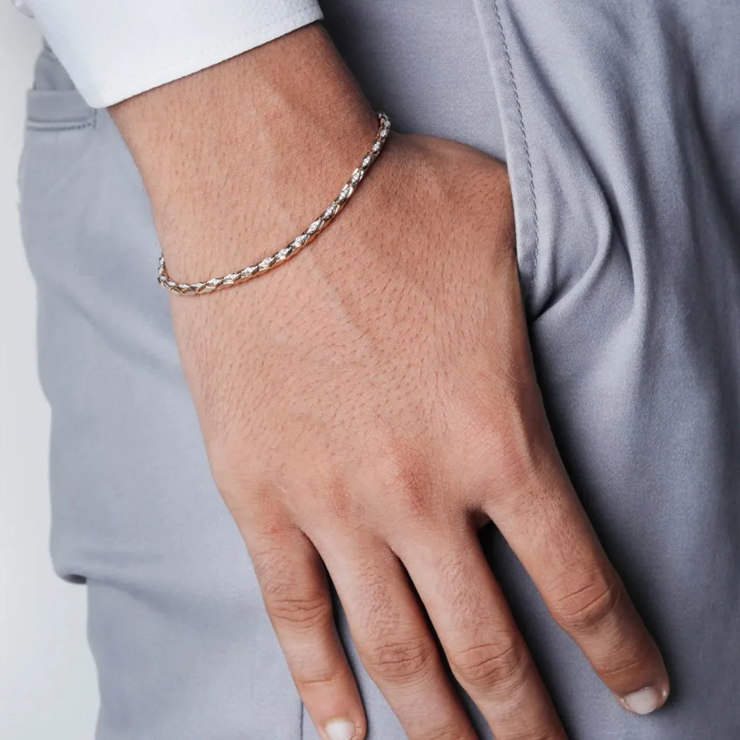 Gold Rope Men’s Bracelet