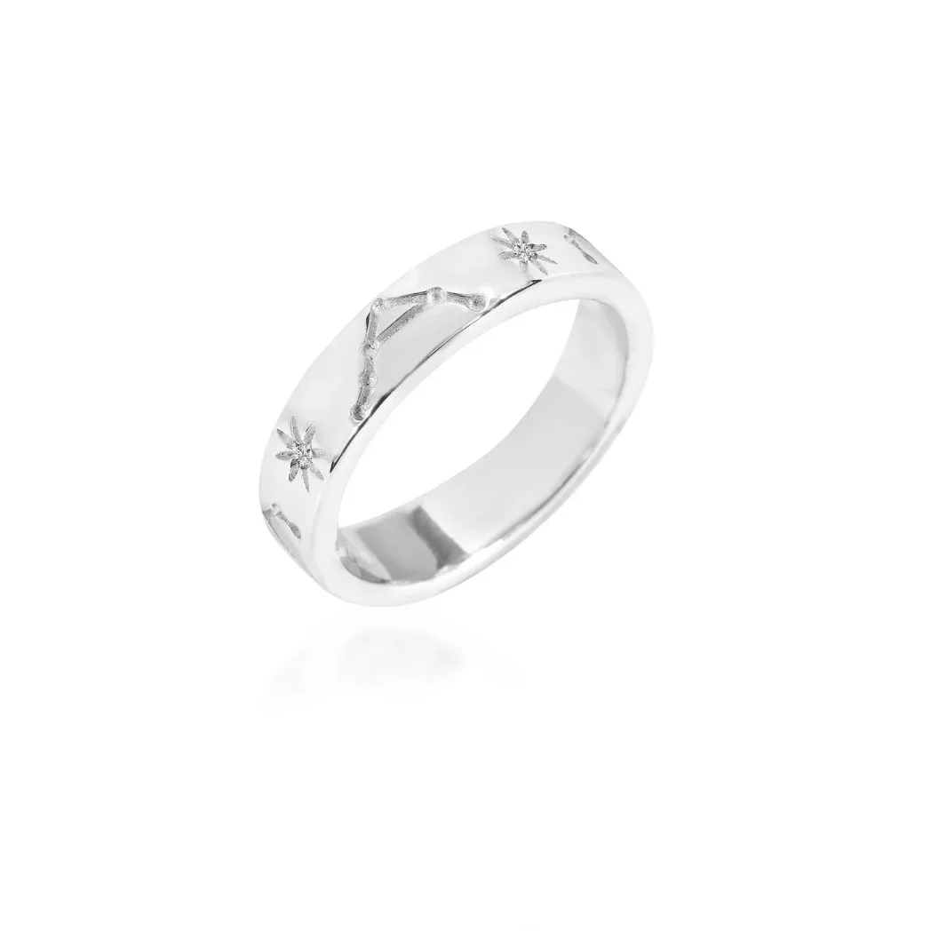 Men’s Zodiac Band Ring