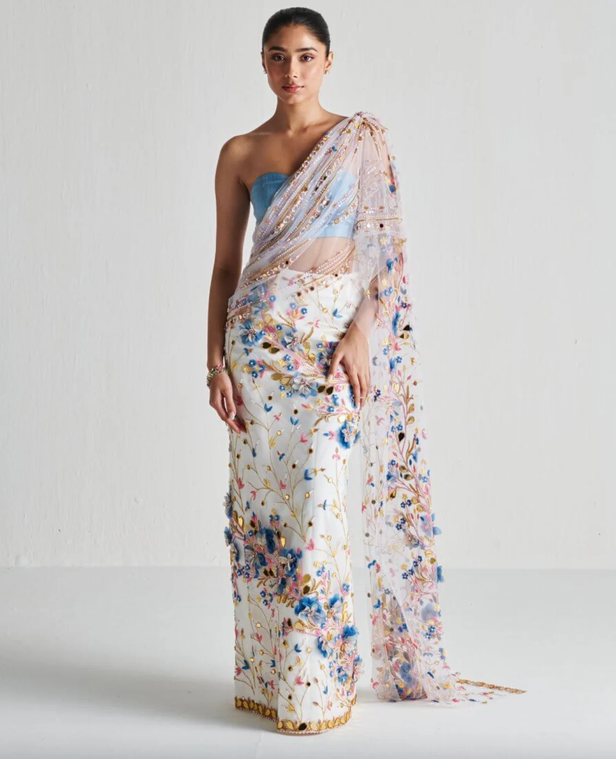Summer Twilight with Pallu by Albeli Luxe