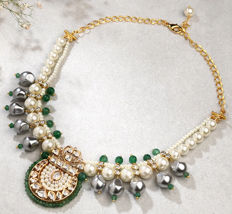 Bespoke Necklace With Pearls & Agate