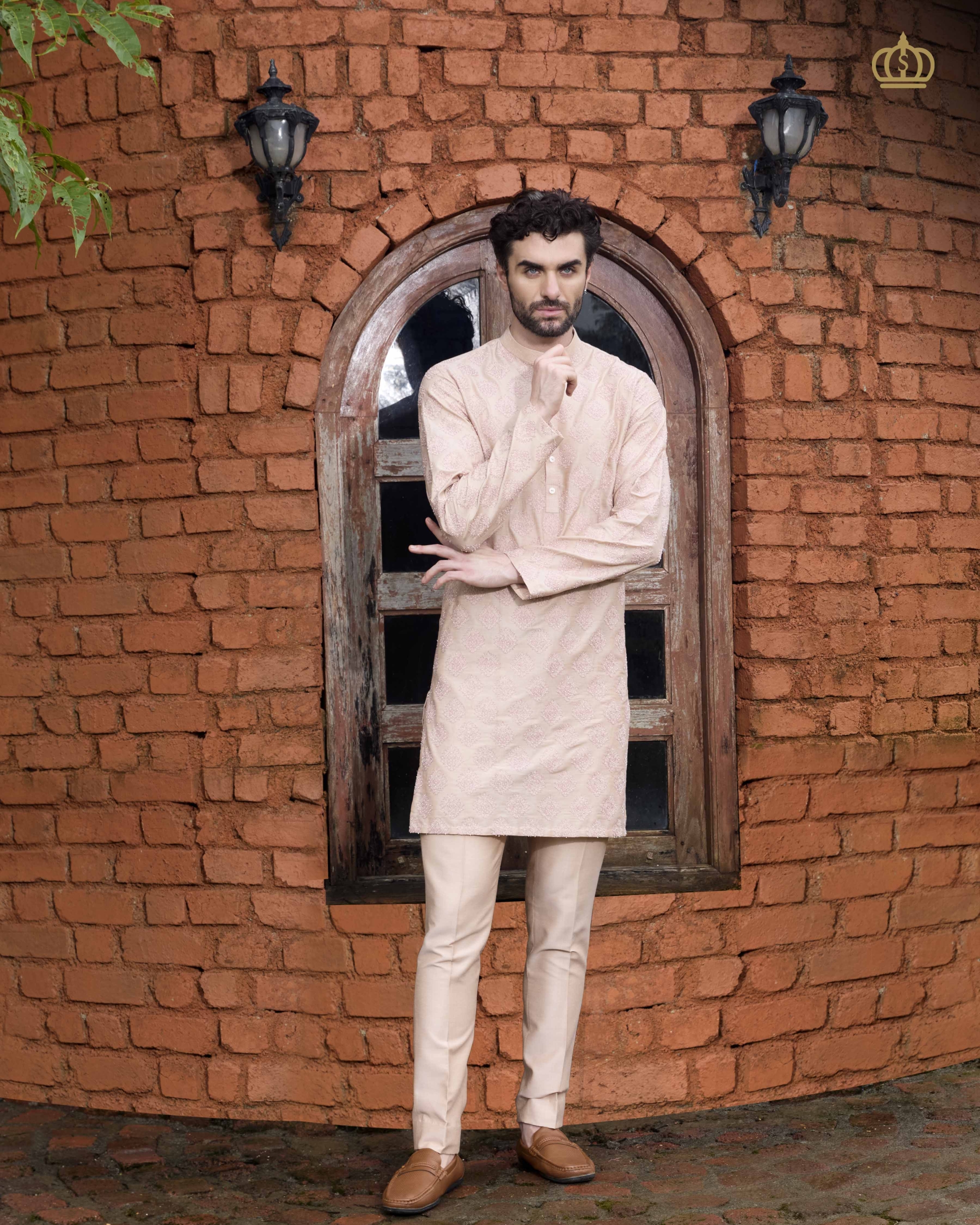 Old Rose Kurta Set