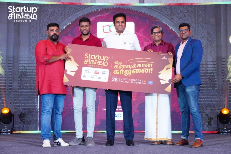 Startup Singam Season 2 Roars Back With ₹100+ Crore Funding Vision